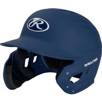 Rawlings 2022 MACH 1톤 매트리스 야구 배팅 보호헬멧 LHB ADJEXT 포함 시니어 스칼렛, Matte Navy