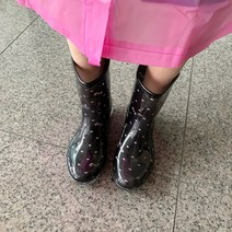 여성 패션 숏 레인부츠 zn1028