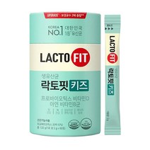 종근당건강 락토핏 생유산균 키즈 2g 60포 1개 (총 2개월분), 120g