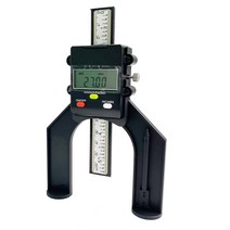 [Amazon 브랜드] HFS(R) 디지털 높이 게이지 디지털 깊이 게이지 디지털 깊이 높이 게이지 0-80mm 라우터 비트 게이지 높이 게이지 목공 도구
