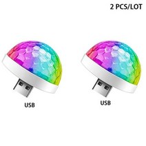 단초점빔프로젝터 미니 사운드원격 LED 매직 볼 라이트 DJ 조명 디스코 스트로브 클럽 램프 Led 무대 크리스마스 홈, USB+USB