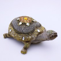 무병장수 거북이 인테리어 장식품 개업선물 집들이선물 추천 파는곳, 그레이(중)