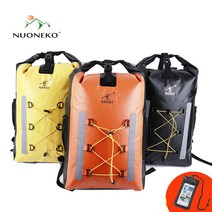 NUONEKO 야외 방수 배낭 30L 네이처하이크 관광 등산 트레킹 다이빙 래프팅 비치 가방 스포츠 배낭 BAG08|River Trekking Bags|