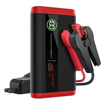 밧데리재생기 (에서 선박 us) MT18 8000mAh 자동차 점프 스타터 12 볼트 휴대용 보조베터리 배터리 비상 부, 01 Standard Packing