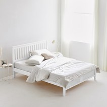 이노센트 소나무원목 침대 SS i101954, 화이트워시