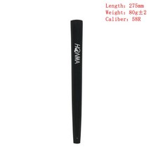 honma 골프 퍼터 그립 고무 골프 그립 클럽 대량, 검정