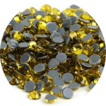 Ss10 ss12 ss16 핫 픽스 라인석 크리스탈 슈퍼 반짝이 납유리 직물 의류용 43 색상, [04] ss20  1440pcs, [35] Citvine