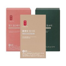 공차 클래식 딸기얼그레이 제주그린 밀크티 각 1박스씩 (박스당 20스틱)