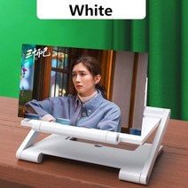 휴대폰 스마트폰 아이폰 핸드폰 접사 카메라 망원 현미경 렌즈 812 인치 대형 화면 3, 하얀, 12인치