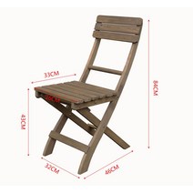 베란다평상 야외 평상마루 착한테이블 테라스 들 대청마루 카페, 접이식등받이의자