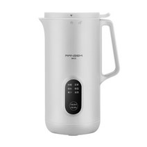 콩물 죽 전기 맷돌 이유식 두유 두부 가정용 제조기600ml 두유 기계 전기 과즙 기, 350ml 흰색, 에게, 220v