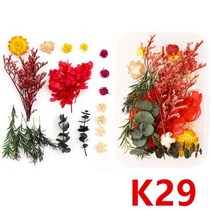 비누 양초 만들기용 압축 건조 꽃 안개꽃 홈 데코, K29