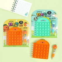 터치팝노트 볼펜세트 랜덤발송 미니노트 4색볼펜, 상세페이지 참조, 상세페이지 참조, 상세페이지 참조