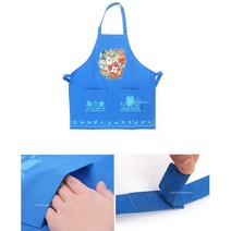 몸놀이 미술시간 남자아이 요괴워치 앞치마 옷더럽혀짐 유아동 학원 어린이