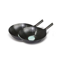 3106-북경후라이팬(쇠손)8종 택1(270mm~480mm)/쇠자루/철중식팬/중화팬/환진북경팬/중국집용/업소용, 450x124