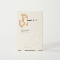 FOOTREE 풋마스크 5매 Foot Healing Mask 5pair, none
