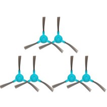 라이스타 로봇 청소기 교체용 메인 사이드 브러시 헤파 필터 걸레 호환 모델-RX3 RX5 RX10 LISTAR, 01 6 Side Bes