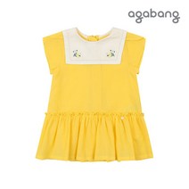 [아가방 여름]라라비쥬스퀘어카라원피스(YELLOW)_01P32405687