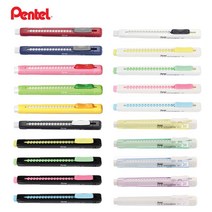 Pentel 펜텔 클릭 이레이져 슬라이딩 샤프식 지우개 (ZE80 ZE81), ZE80-A 블랙