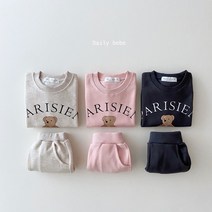 데일리베베 트렌치베어 상하세트