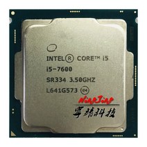 I3-6100인텔 코어 i57600 i5 3.5 GHz 쿼드 스레드 CPU 프로세서 6M 65W LGA 1151, 한개옵션0