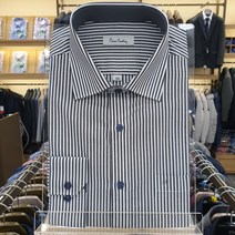 피에르가르뎅 런던스트라이프 노말핏 긴팔셔츠 PJDS1932 (95)