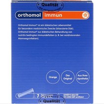 Orthomol immun 오쏘몰 이뮨 다이렉트 과립형 7일분 (오렌지맛), 1팩