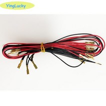 노리박스 월광보합 오락기DIY 아케이드 키트 와이어 Sanwa 조이스틱 및 버튼 USB 인코더 판도라 박스 연결, 05 1pcs2Player led 2.8