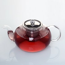 유리 차포트 600ml 유리티포트 여행용포트 티포투 예쁜주전자 홍차티팟 다도