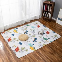 소풍 피크닉 패드 휴대용돗자리 방수피크닉매트 야외 매트, 공룡의 낙원