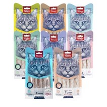 완피 크리미 퓨레 고양이 간식 참치 14g x 5p, 8개