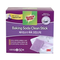 3m 베이킹소다 시트형 50개 청소용수세미 코스트코, 1팩