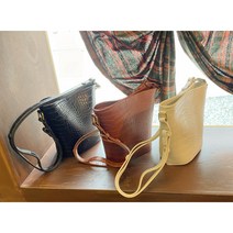 여성 투인원 크로스백 겸 숄더백 미니파우치 보세가방 (3color)