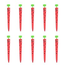 수박 노크 볼펜 10개세트 잘써지는 재밌는 볼펜, 세트