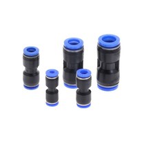 공압 피팅 PY/PU/PV/PE/HVFF/SA 공기 수도관 및 파이프 커넥터 직접 추력 4 ~ 12mm 플라스틱 호스 퀵 커플, 01 PU_02 Tube 6mm