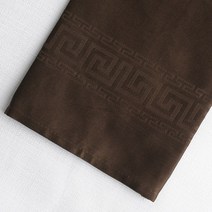 베리안 바리스타 린넨 타올 카페행주 테이블냅킨 순면행주, 5개, 브라운