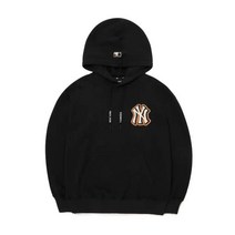 MLB 베이직 헤비웨이트 메가오버핏 후드티 NY 3AHDB0426 (블렉-50BKS)
