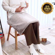 [핫찜질] 허리 어깨 복부 온열 전기 찜질기 매트, 포레스트 그린