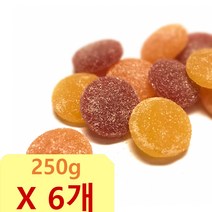 Baren treff 바렌트레프 생강 비건 글루텐프리 젤리 250g x6