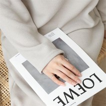 브이와이 여자 소프트 롱슬리브 빅사이즈 롱원피스