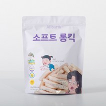 올바름 롱킥 6개월 9개월 10개월 11개월 아기 간식 돌아기 과자 아기 핑거푸드 쌀과자 (소프트 달콤한 고소한 담백한 어니언 순수), 소프트 롱킥