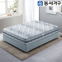 동서가구 DH124 프리미엄라인 9존독립(1260EA) 퀸Q 매트리스 DFF34175, 그레이
