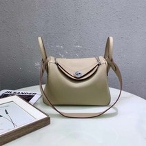 DD-005 린디백 26 사이즈 (은장) 토고가죽 숄더백 여성 가방