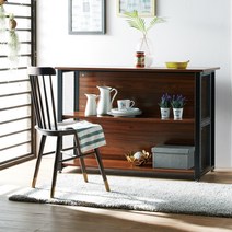 아일랜드식탁 홈바테이블 카운터 테이블, 1500/라이트월넛