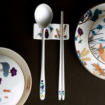 한국도자기리빙 칠보 예단 은수저 2벌 세트()한국도자기 2벌세트, 환희 2벌세트(칠보 80% 50돈)