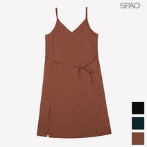 스파오 심플 폴리 뷔스티에 원피스_SPOW938G52