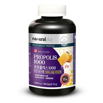 내츄럴플러스 프로폴리스 1000 1000mg x 180캡슐, 180캡슐 x 8개