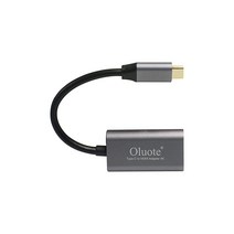 Oluote USB C HDMI 어댑터 4K 케이블 TypeC 맥북 프로 201920182017 맥미니 2018 서피스 북 2 삼성 갤럭시 S20 픽셀 등과 호환