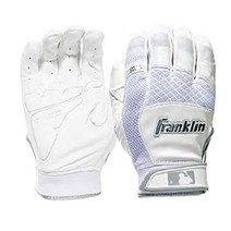 [WINZI_마켓] 야구악세사리 배팅연습기 엄지보호 로진송진가루 야구배팅티 야구손가락보호대, ☞ 프랭클린 쇼크쇼브 X 배팅장갑(20945) 화이트, ☞ F1[S]