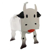 우체통 우편함 수취함 다세대 전원주택 인테리어 재미있는 정원 사서함 녹 방지 편지 받기 위대한 말 암소, 한개옵션1, 01 Cow